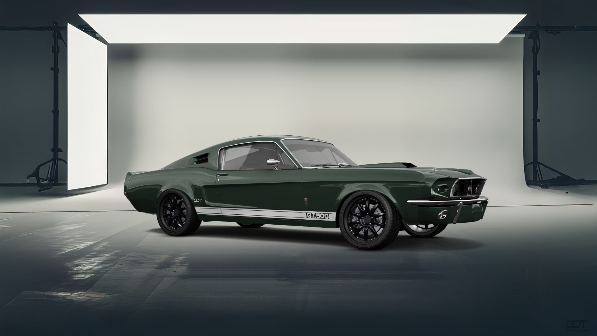 Mustang GT500 2 Door Coupe 1968 tuning