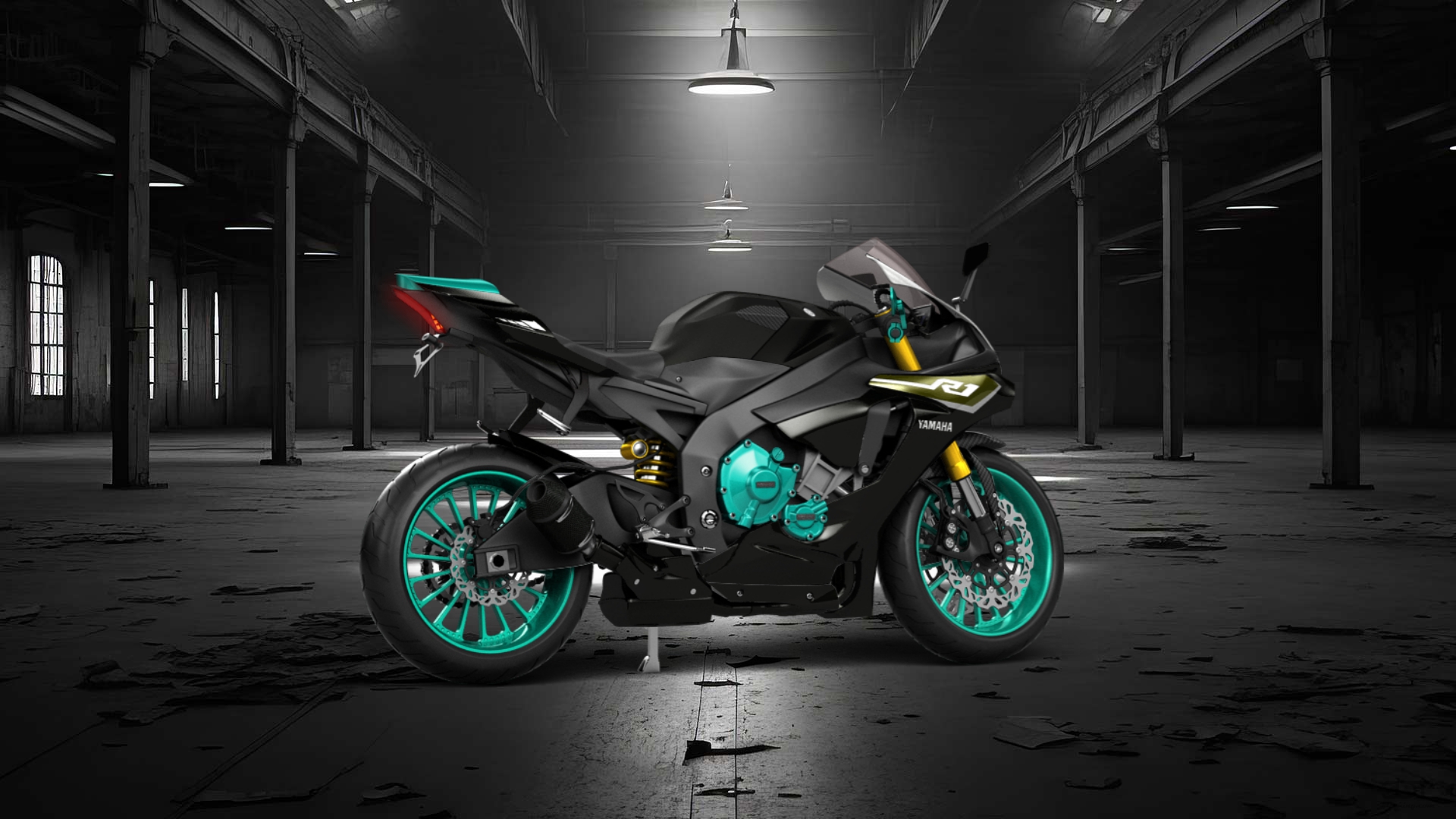 Yamaha YZF R1 Sport Bike 2015 tuning
