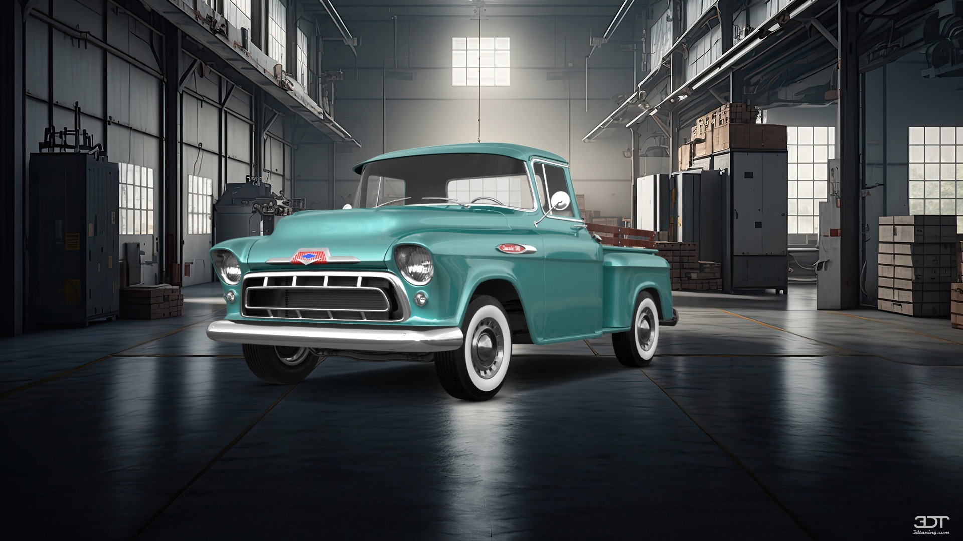Chevrolet 3100 2 Door pickup truck 1955 tuning
