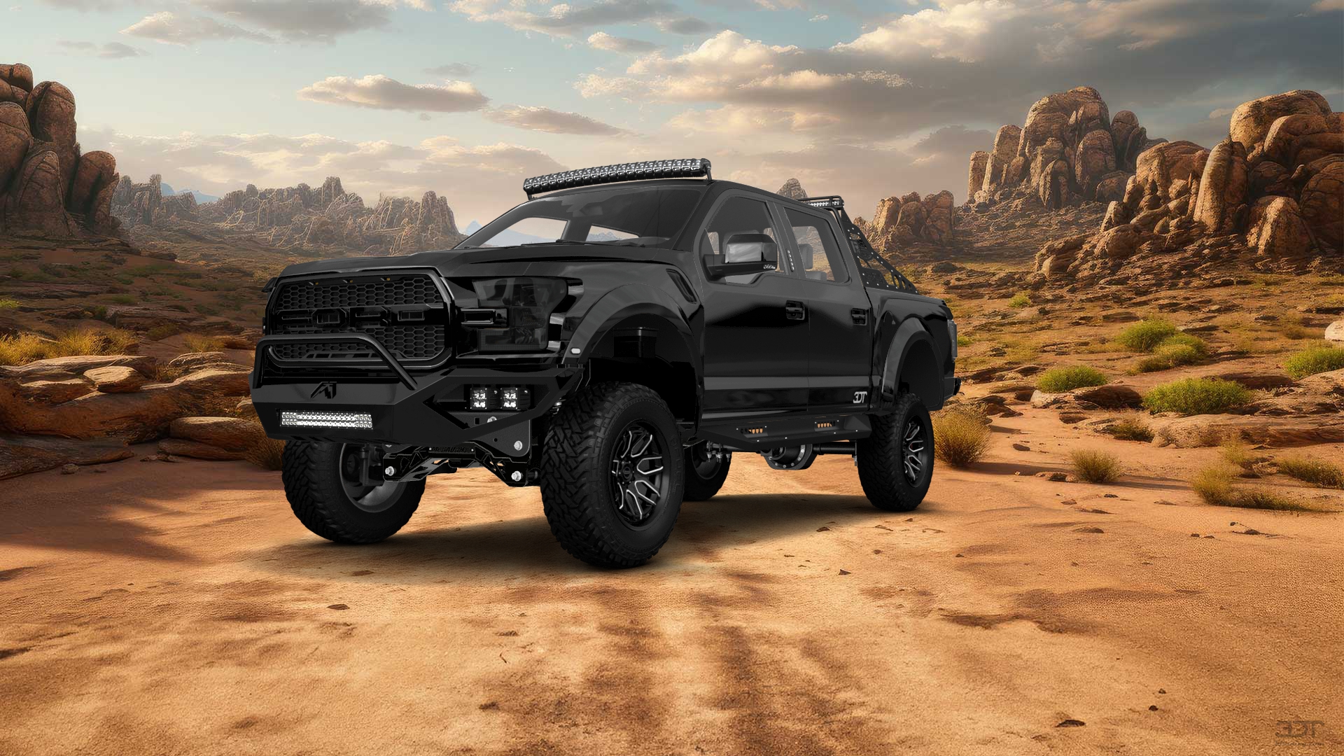 Ford F-150 Raptor 4 Door pickup truck 2017