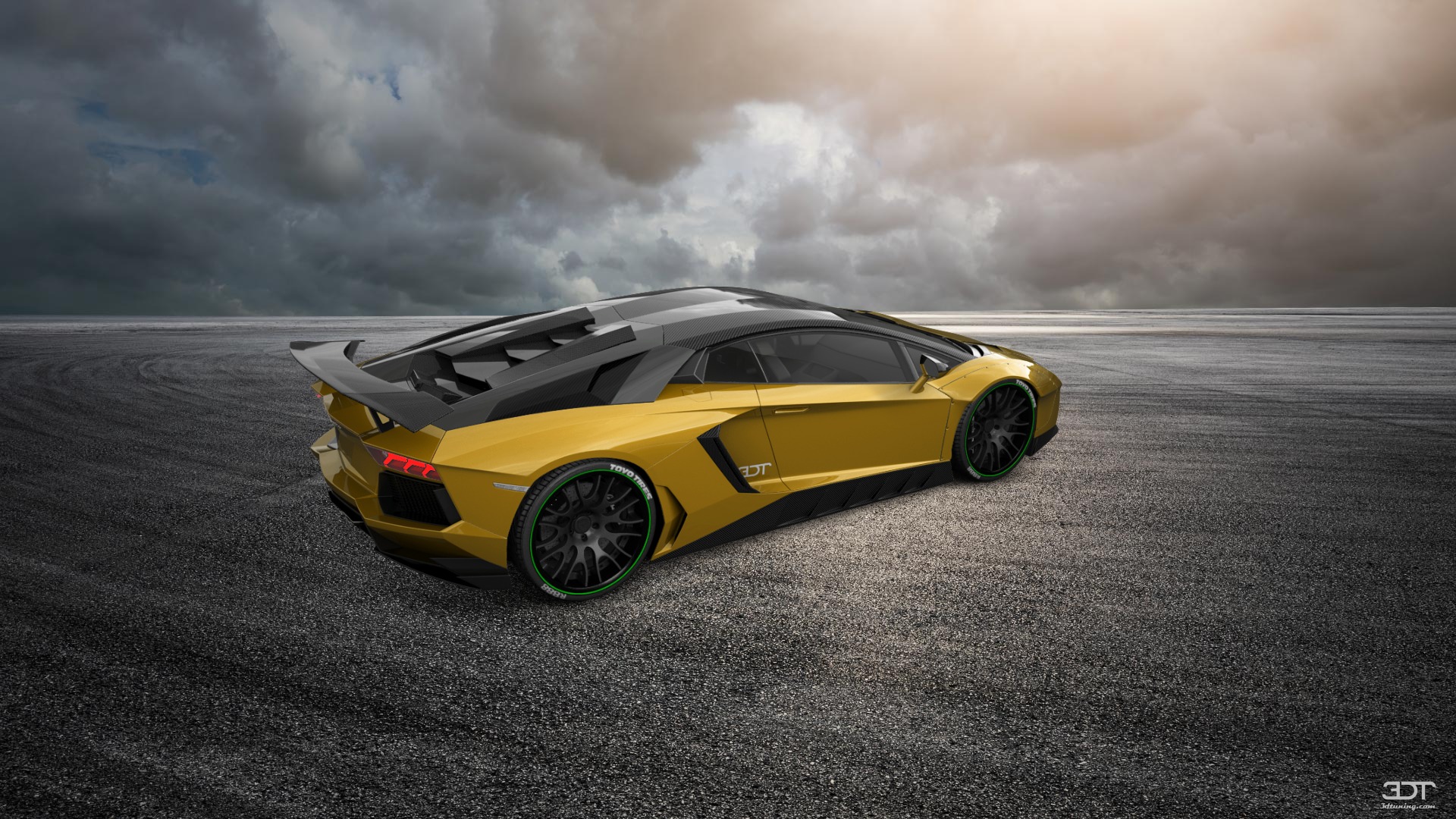 Lamborghini Aventador 2 Door Coupe 2012 tuning