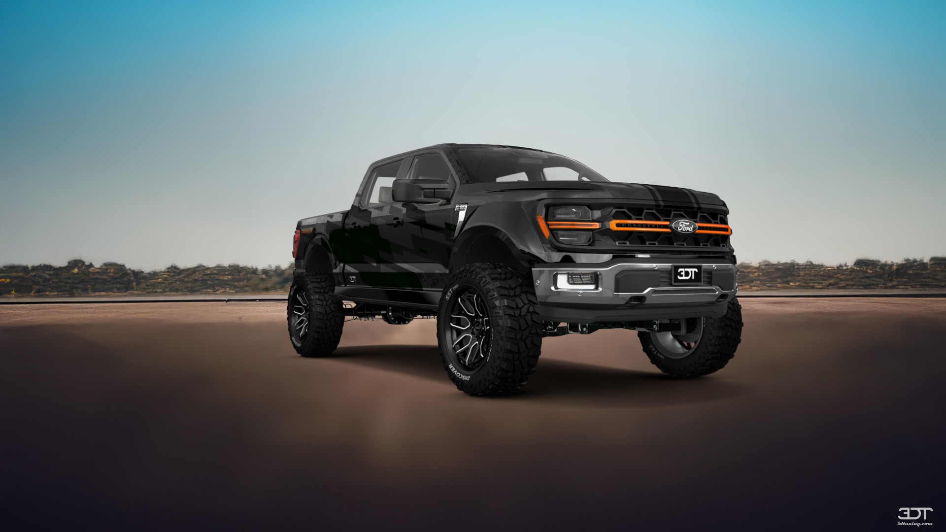 Ford F-150 SuperCrew 4 Door pickup truck 2024 tuning