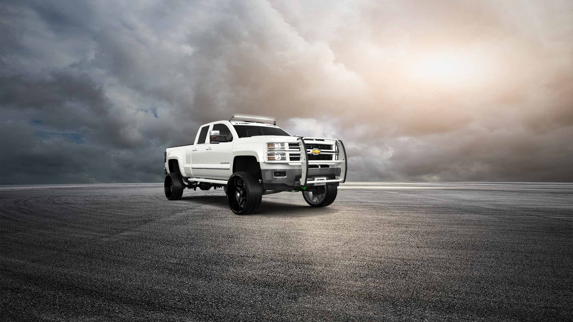 Chevrolet Silverado 1500 6.5 ft box 4 Door pickup truck 2014