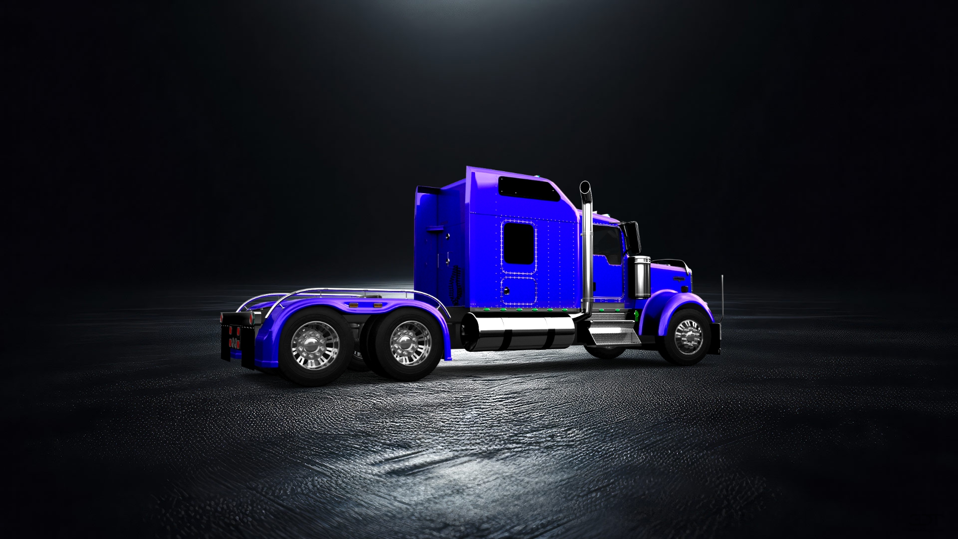 Kenworth W900 Sleeper Cab Truck 2015