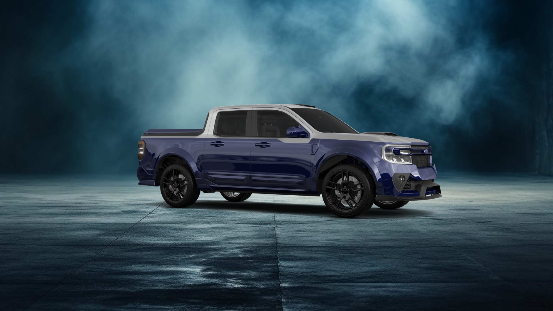 Ford Maverick 4 Door pickup truck 2022 tuning