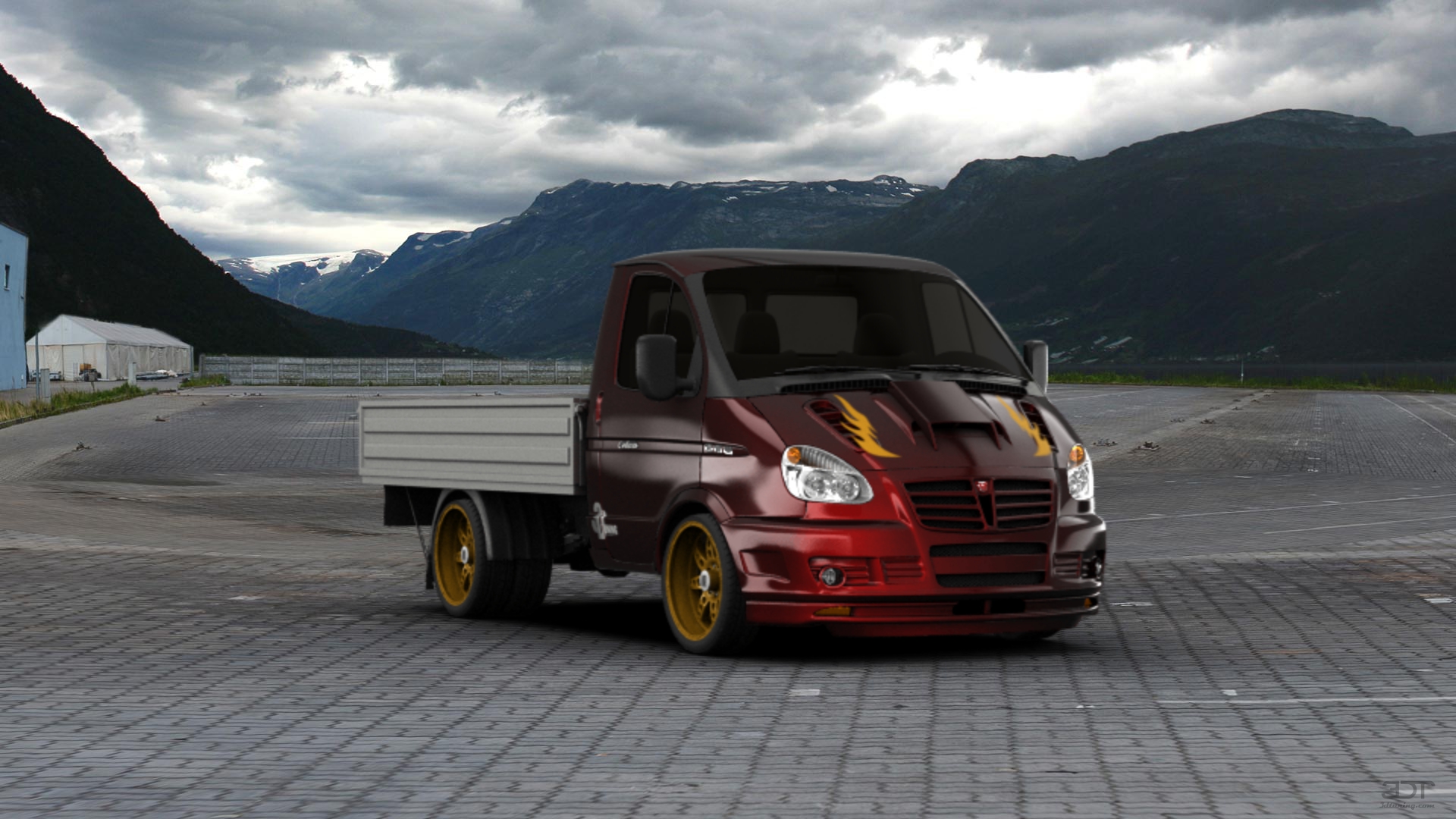 GAZ 2310-244 Truck 2012 tuning
