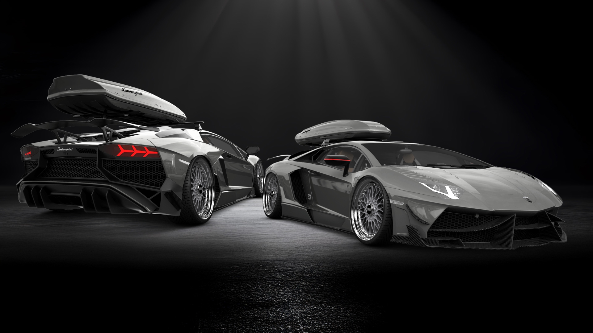 Lamborghini Aventador 2 Door Coupe 2012 tuning