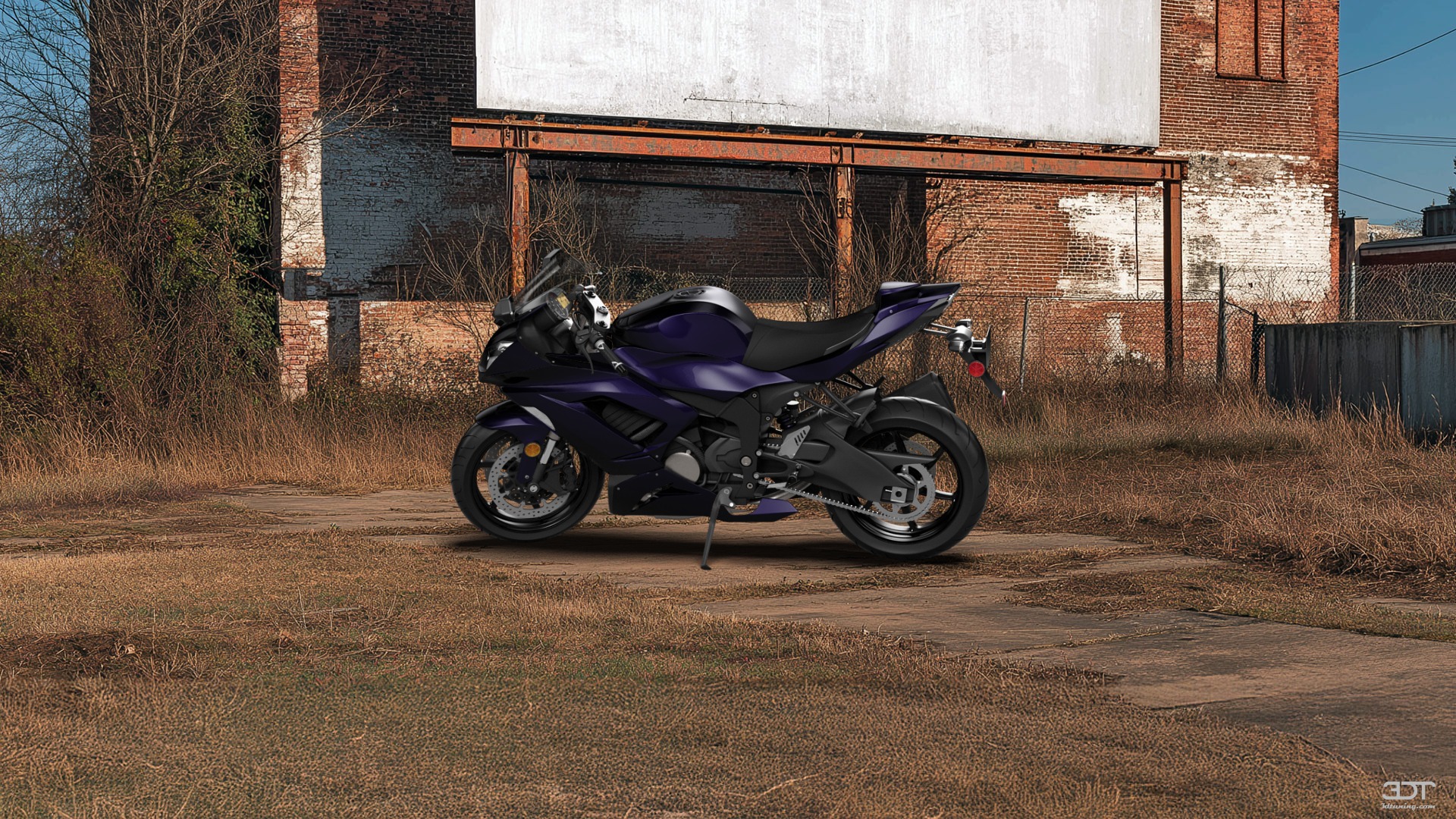 Kawasaki Ninja ZX 6R Sport Bike 2015 tuning