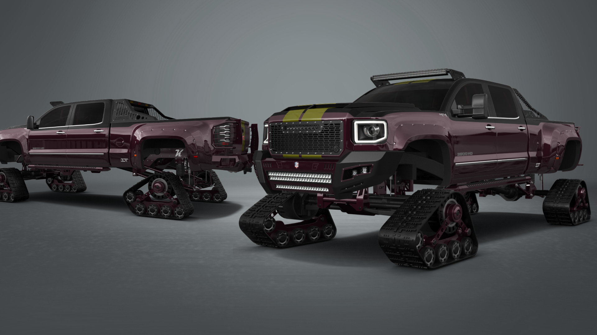 GMC Sierra 3500 HD Crew Cab 4 Door pickup truck 2015 tuning