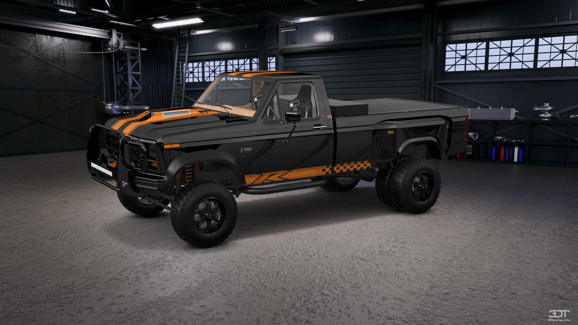 Ford F-350 Dually Regular Cab 2 Door pickup truck 1980 tuning