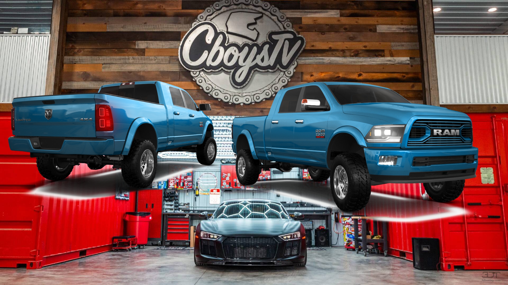 Dodge Ram 2500 Mega Cab 6.4 ft box 4 Door pickup truck 2010 Изображения