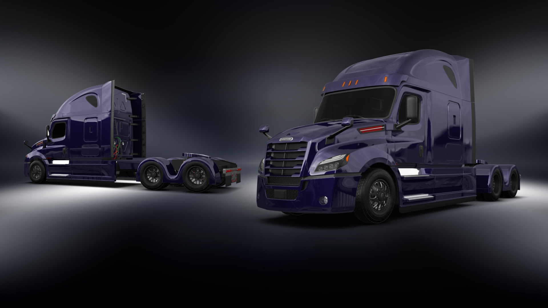 Freightliner Cascadia Sleeper Cab Truck 2018