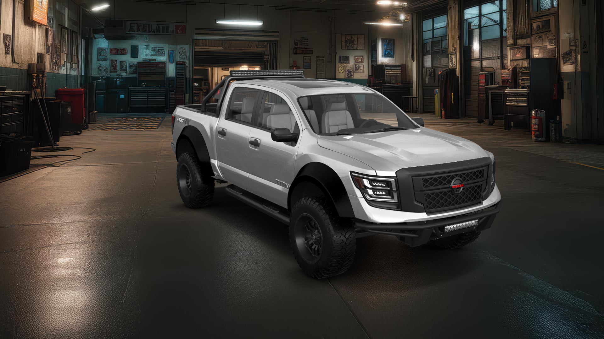 Nissan Titan 4 Door pickup truck 2021 tuning