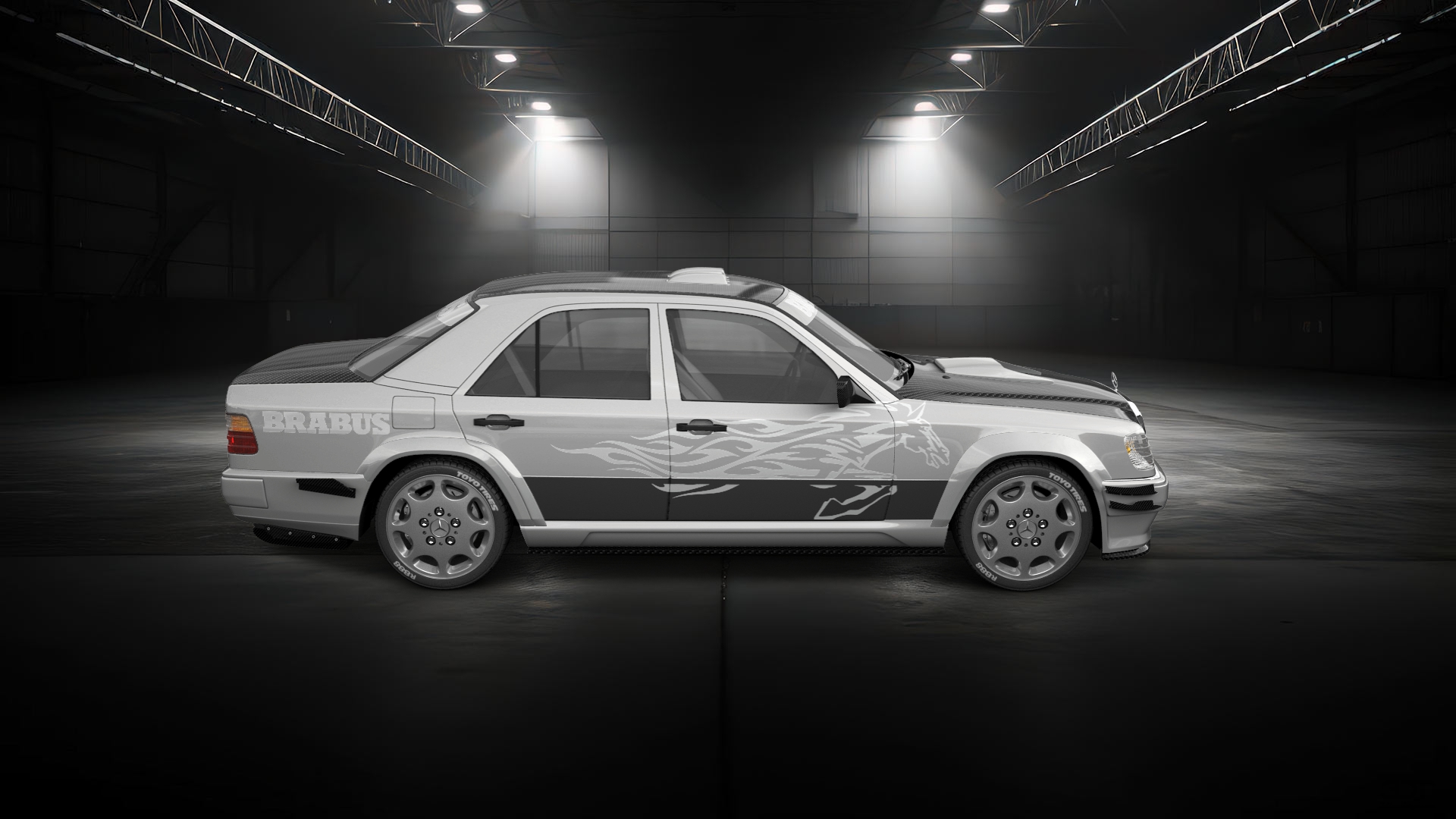 Mercedes E-Class Sedan 1984 tuning