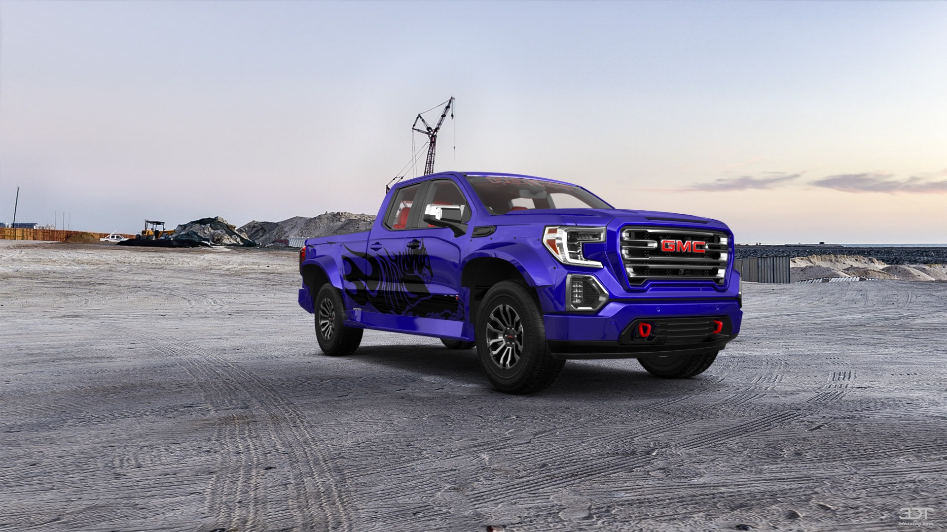 GMC Sierra 1500 4 Door pickup truck 2019 tuning
