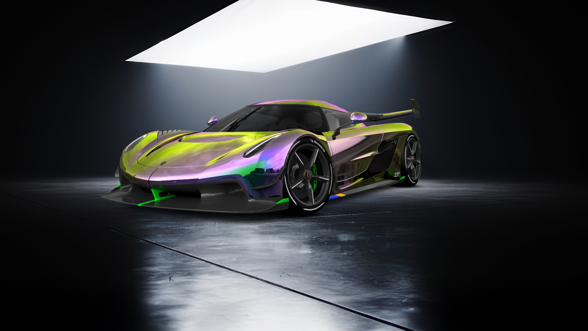 Koenigsegg Jesko 2 door targa top 2020 tuning