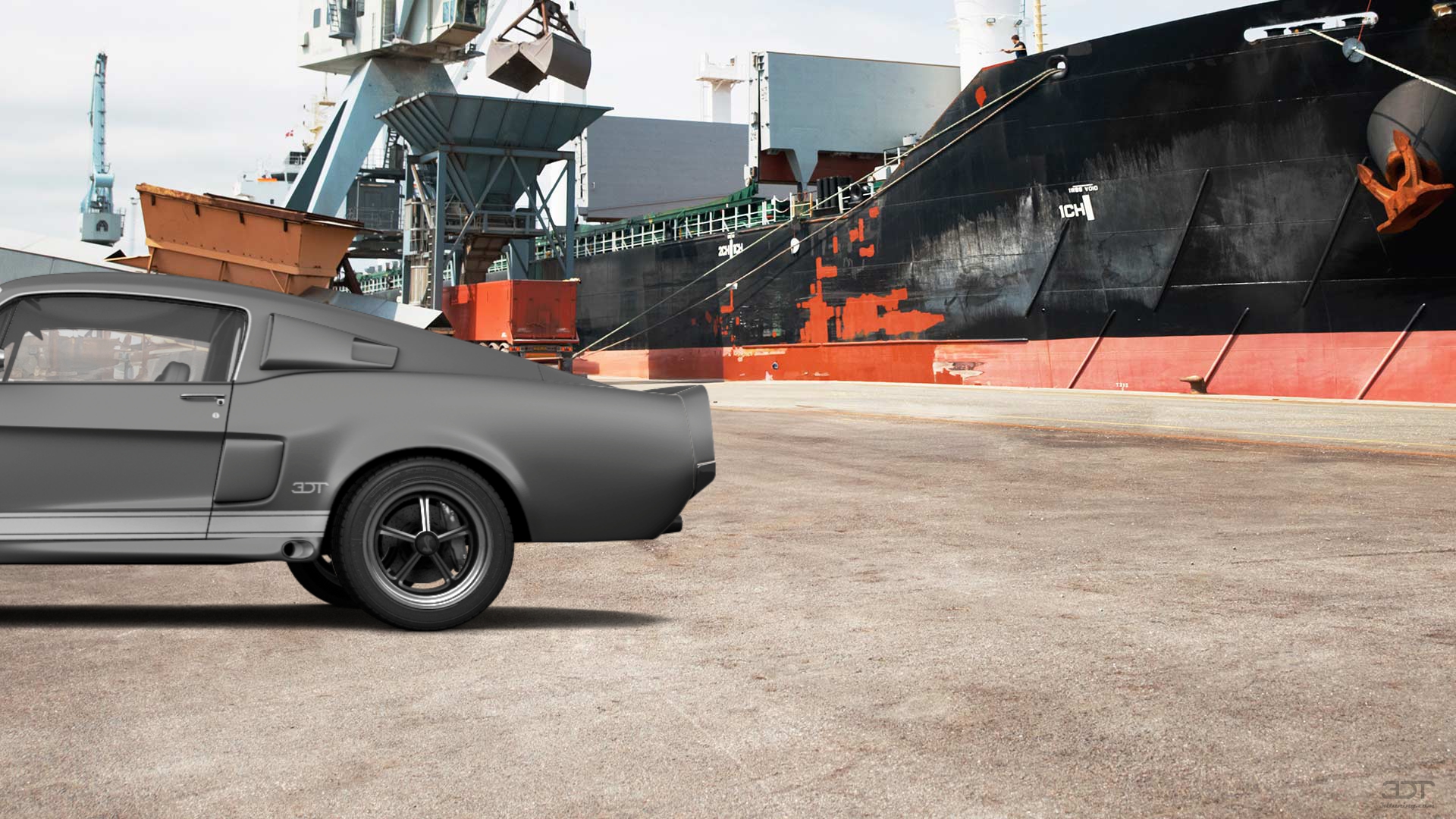 Mustang GT500 2 Door Coupe 1968