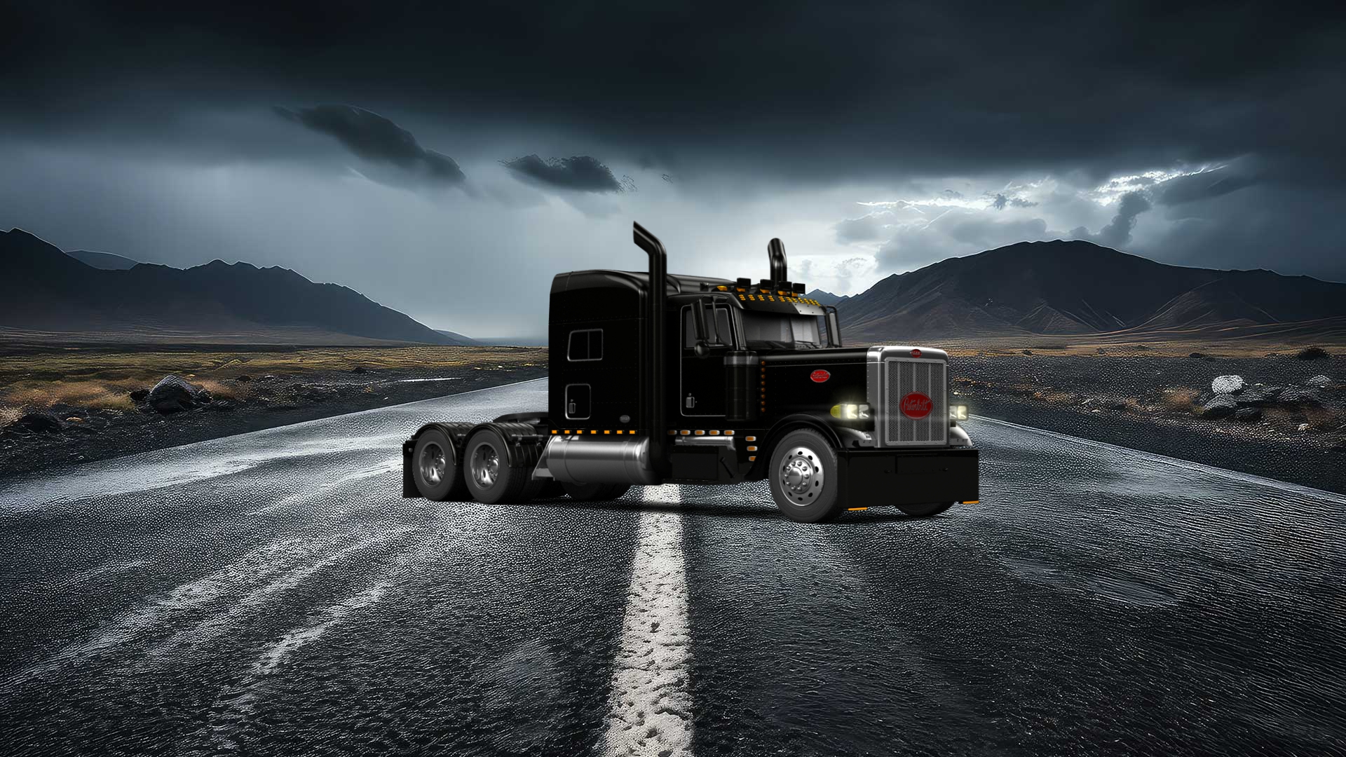 Peterbilt 359 Truck 1987 tuning