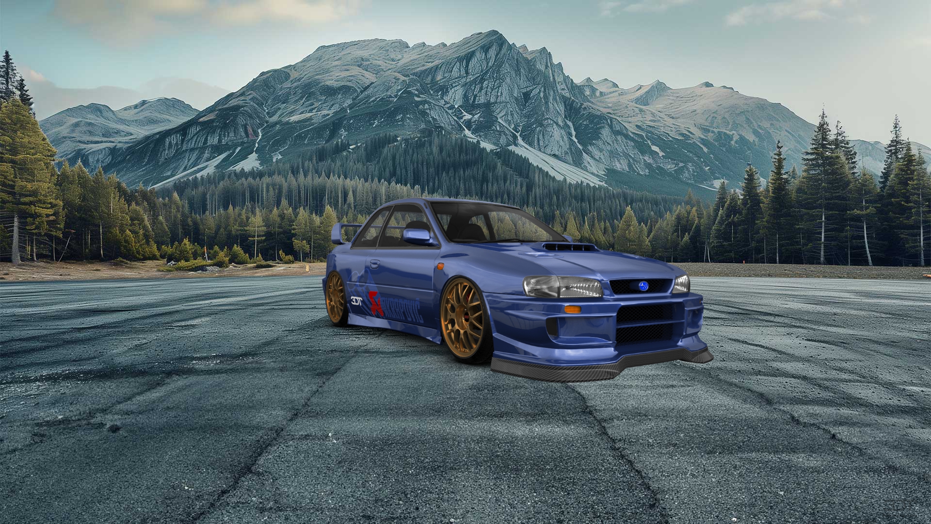 Subaru Impreza WRX STI 22B 2 Door Coupe 2000