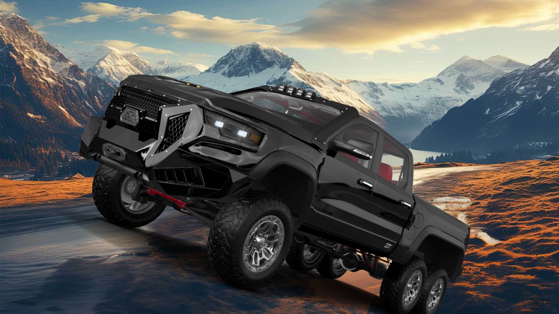 Dodge Ram Hennessey Mammoth 6X6 Truck 2021 tuning