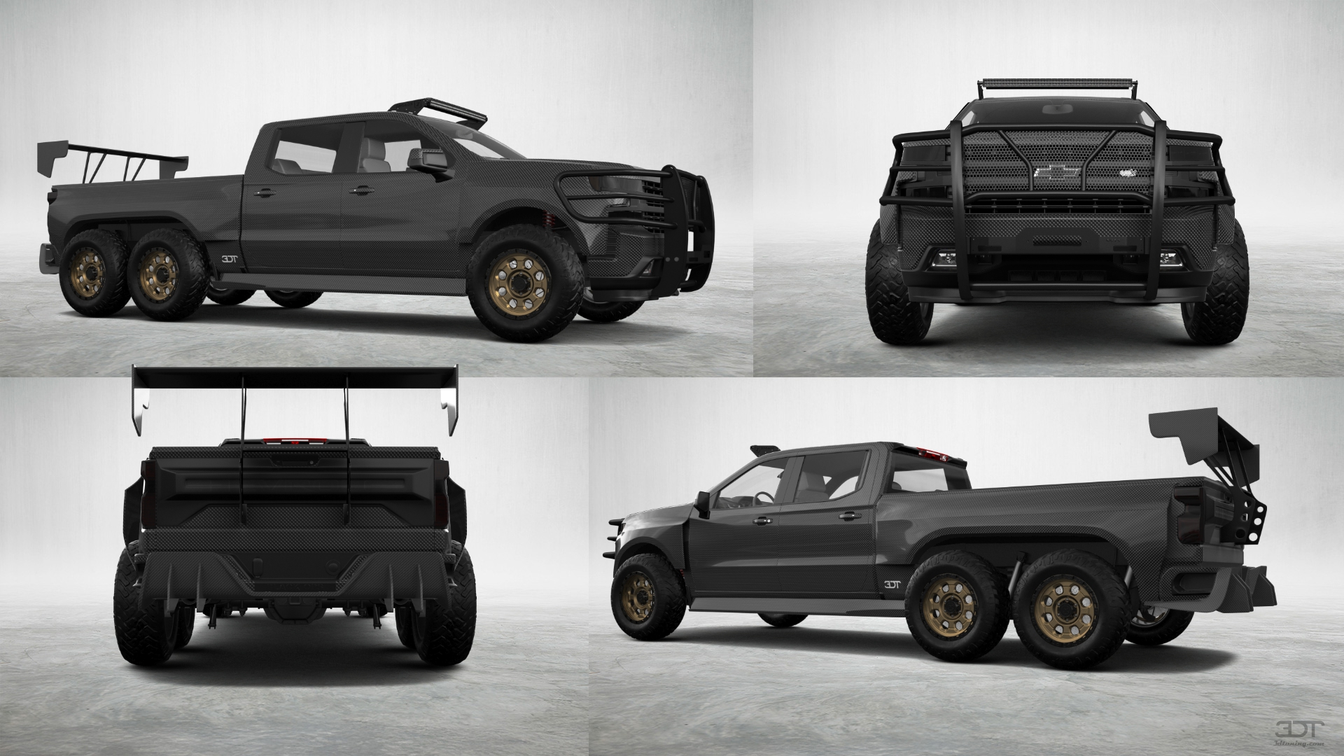 Chevrolet Silverado Hennessey Goliath 6X6 Truck 2020 tuning