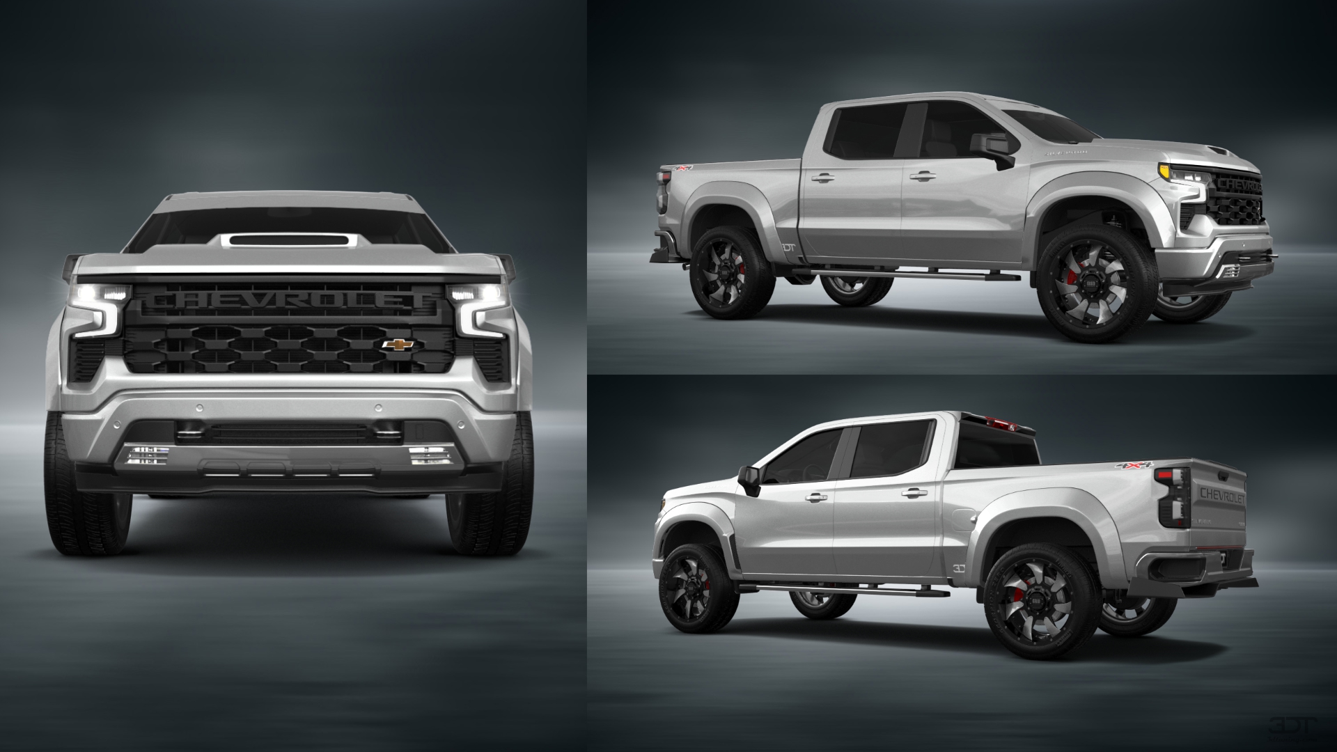 Chevrolet Silverado 1500 Crew Cab 5.8 ft box 4 Door pickup truck 2023
