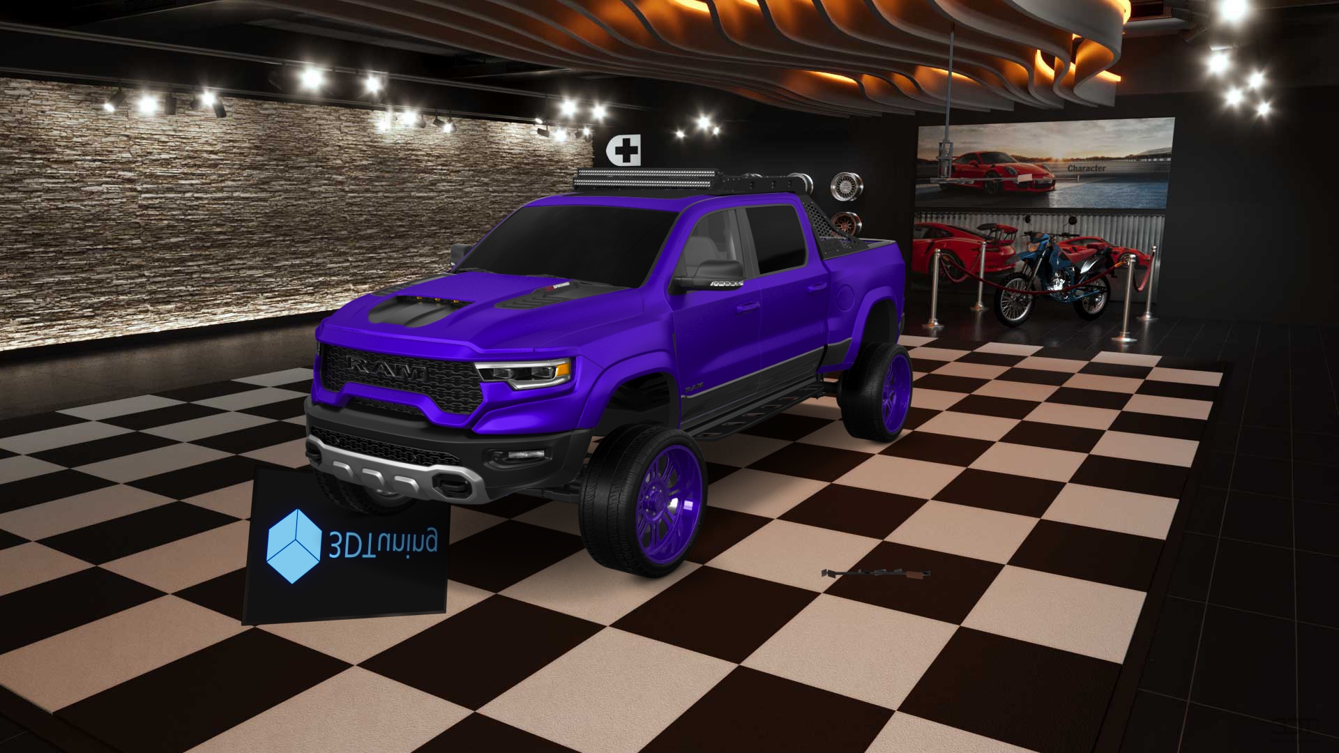 Dodge Ram 1500 TRX 4 Door pickup truck 2021 tuning