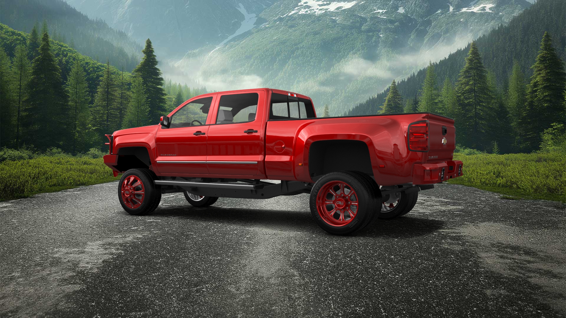 Chevrolet Silverado 3500 4 Door pickup truck 2015