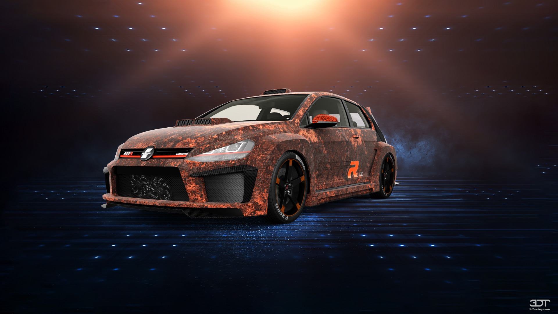 Volkswagen Golf 7 3 Door Hatchback 2013 tuning