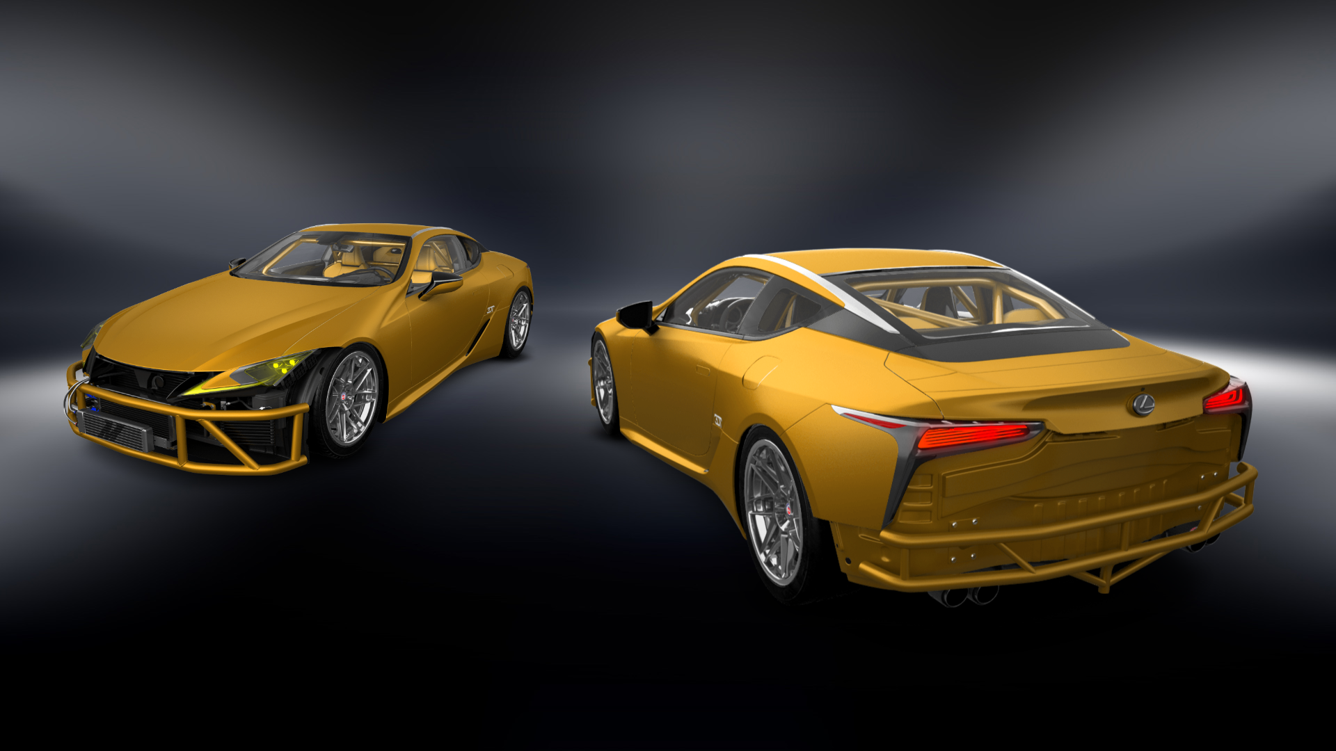 Lexus LC500 2 door fastback coupe 2017 tuning