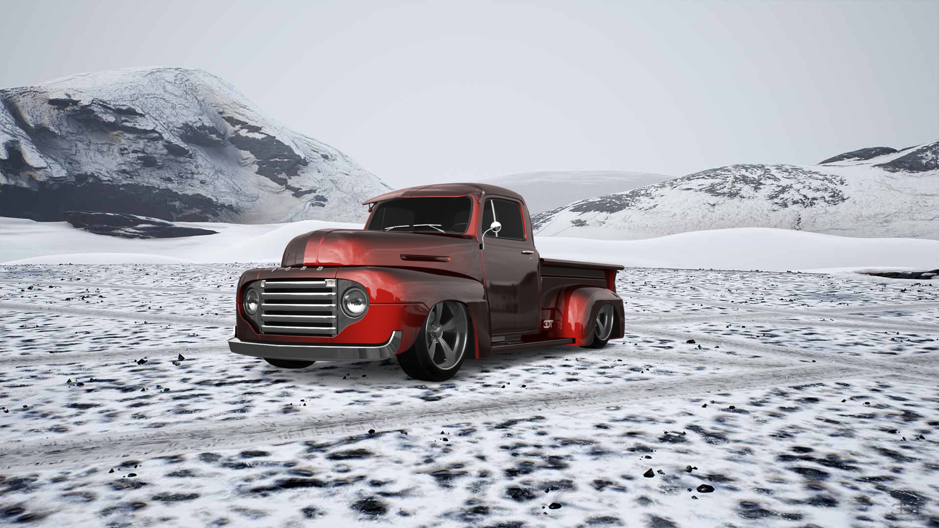Ford F1 2 Door pickup truck 1949
