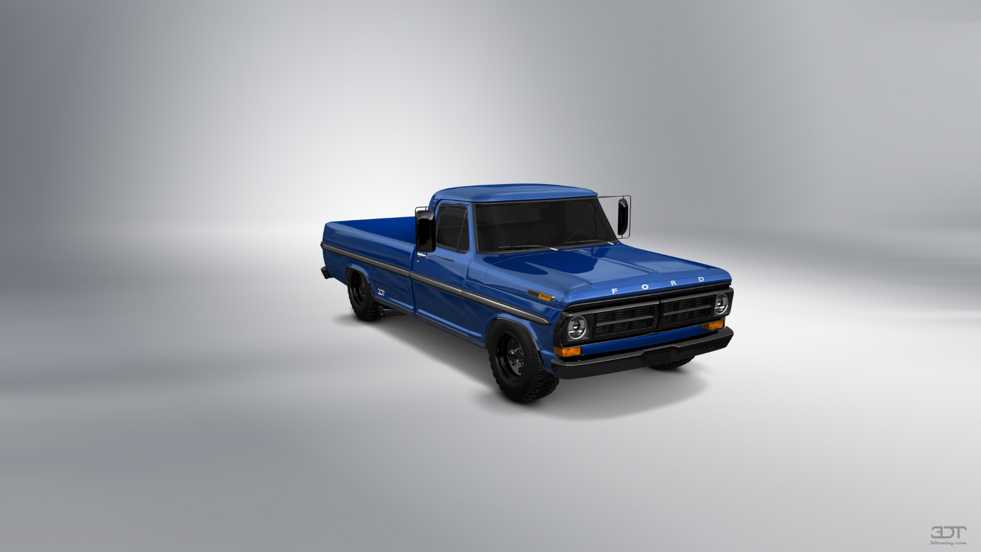 Ford F-250 2 Door pickup truck 1971