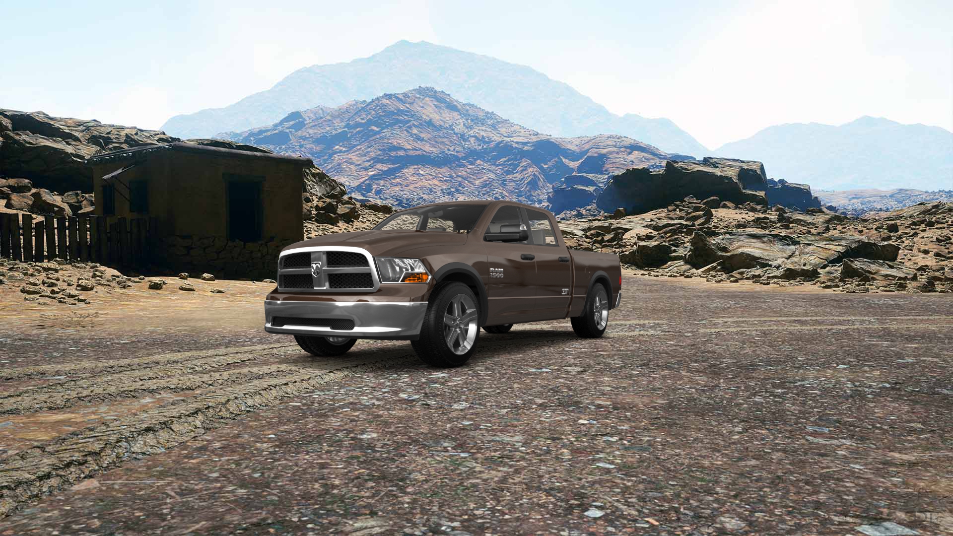 Dodge Ram 1500 Crew Cab 6.4 ft box 4 Door pickup truck 2009