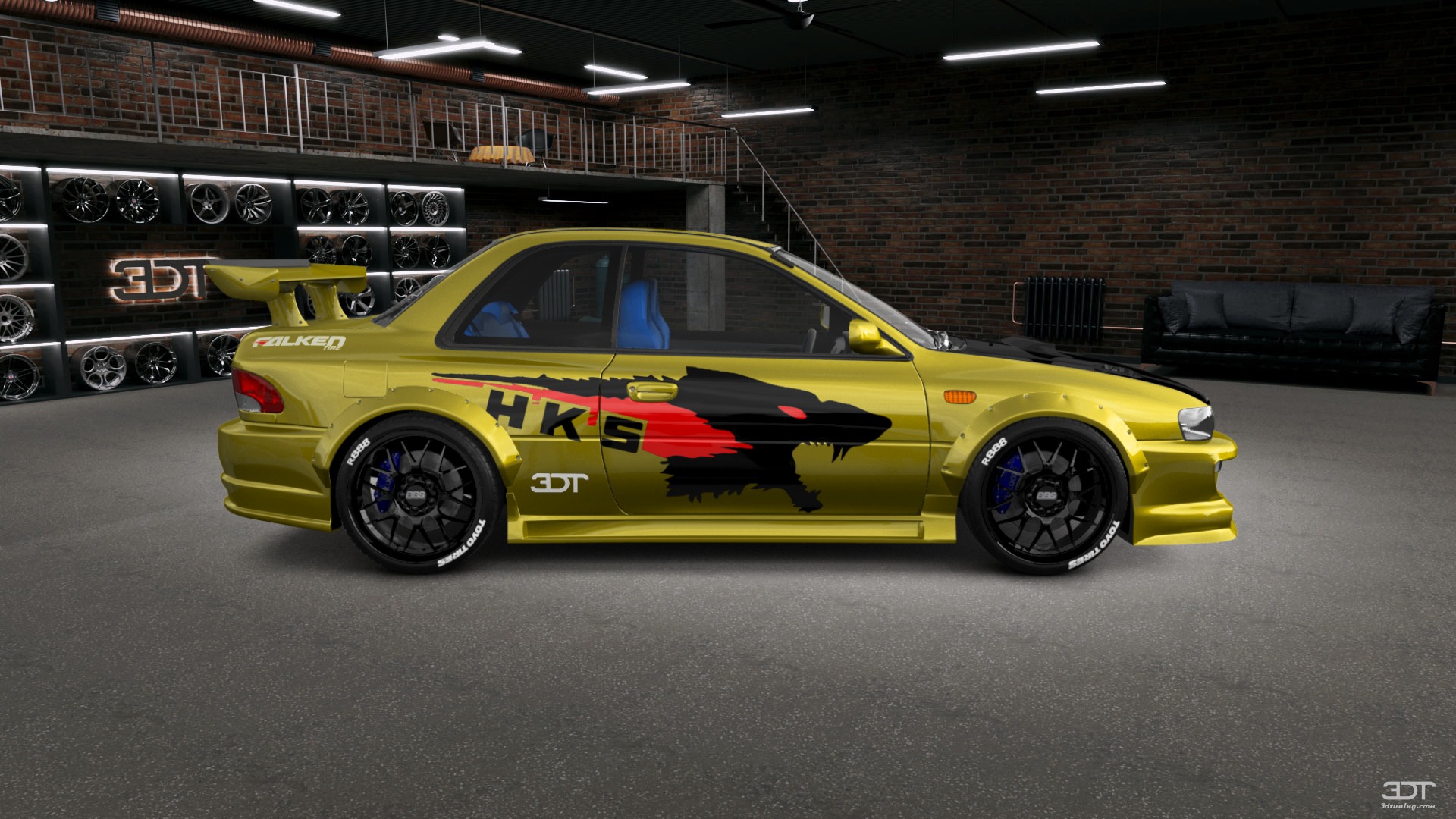 Subaru Impreza WRX STI 22B 2 Door Coupe 2000
