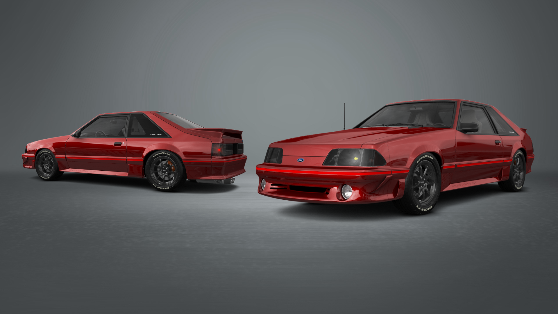 Ford Mustang 3 Door Hatchback 1988 tuning