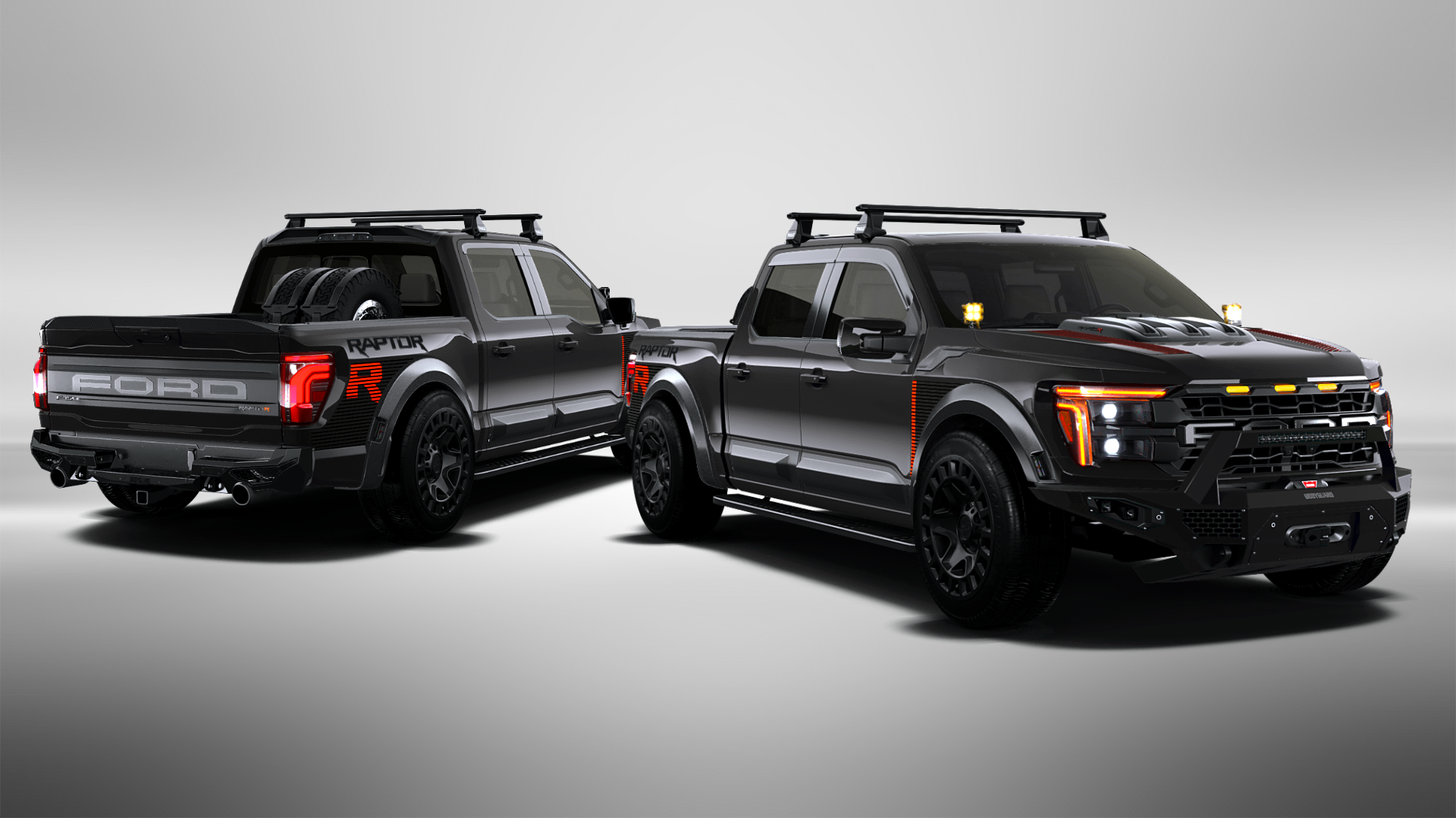 Ford F-150 Raptor 4 Door pickup truck 2024 tuning