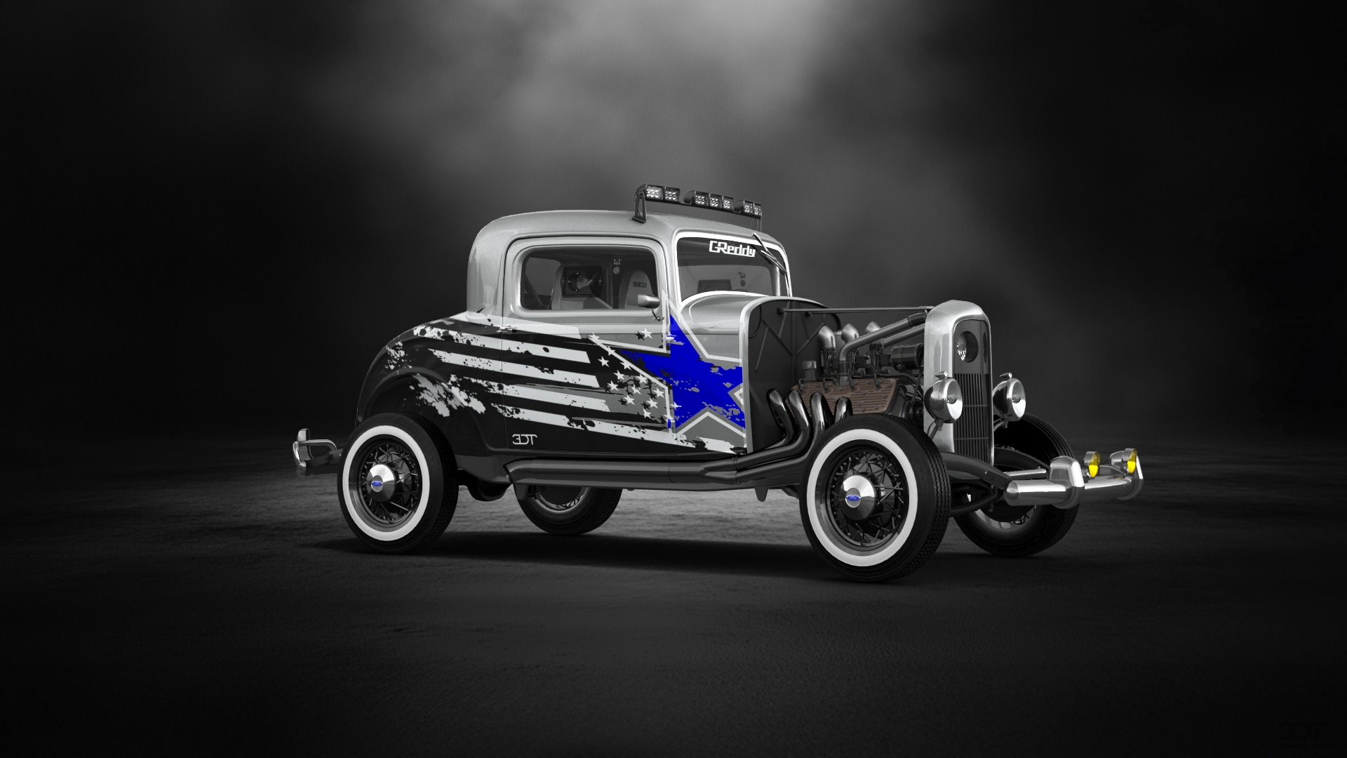 Ford Model B Deluxe 2 Door Coupe 1932