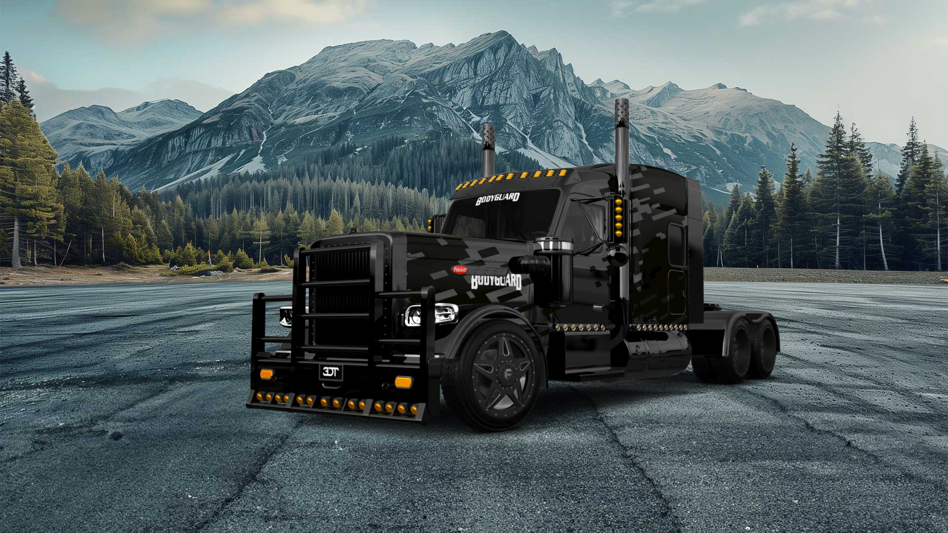 Peterbilt 589 Sleeper Cab Truck 2024 tuning