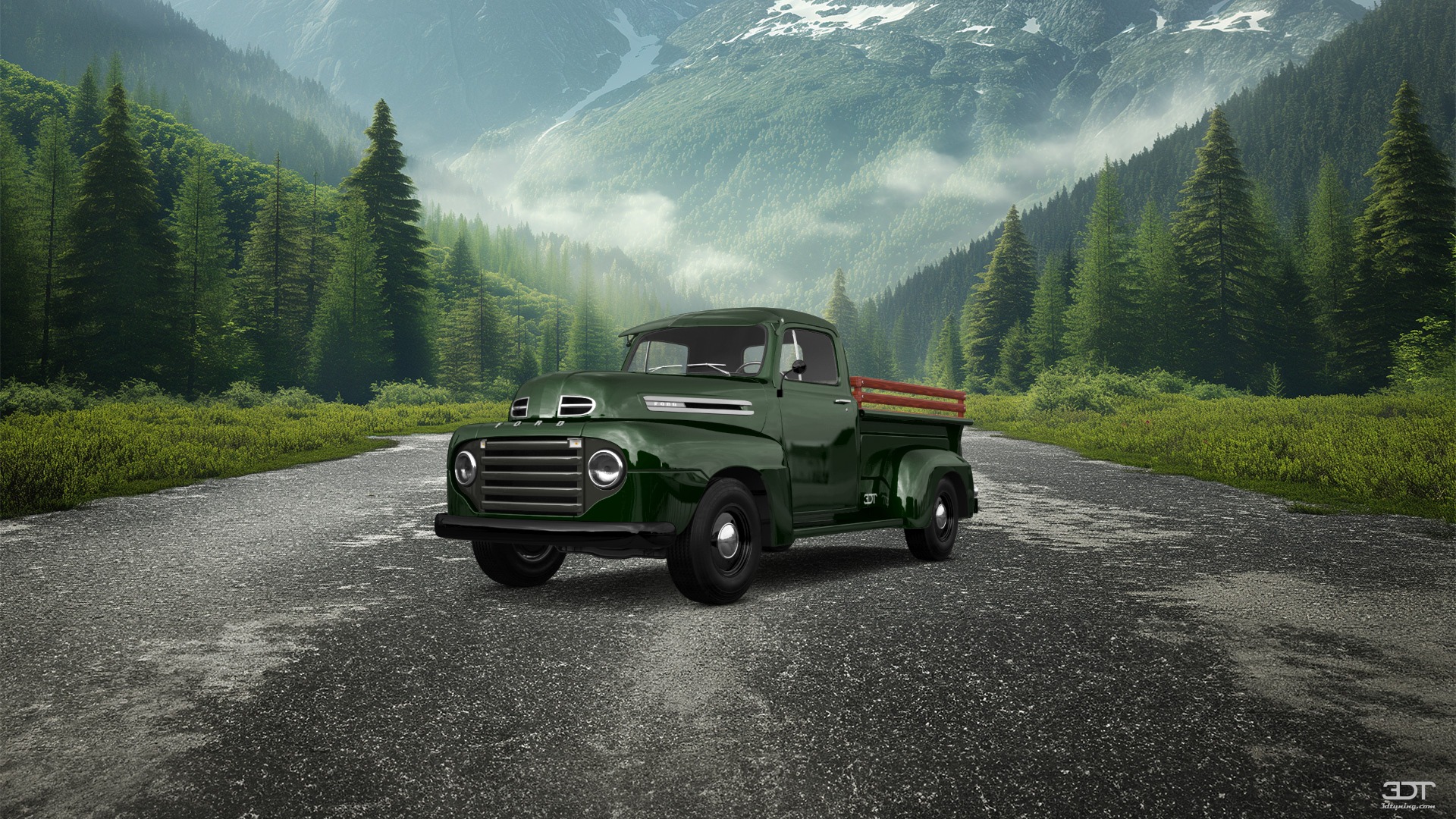 Ford F1 2 Door pickup truck 1949