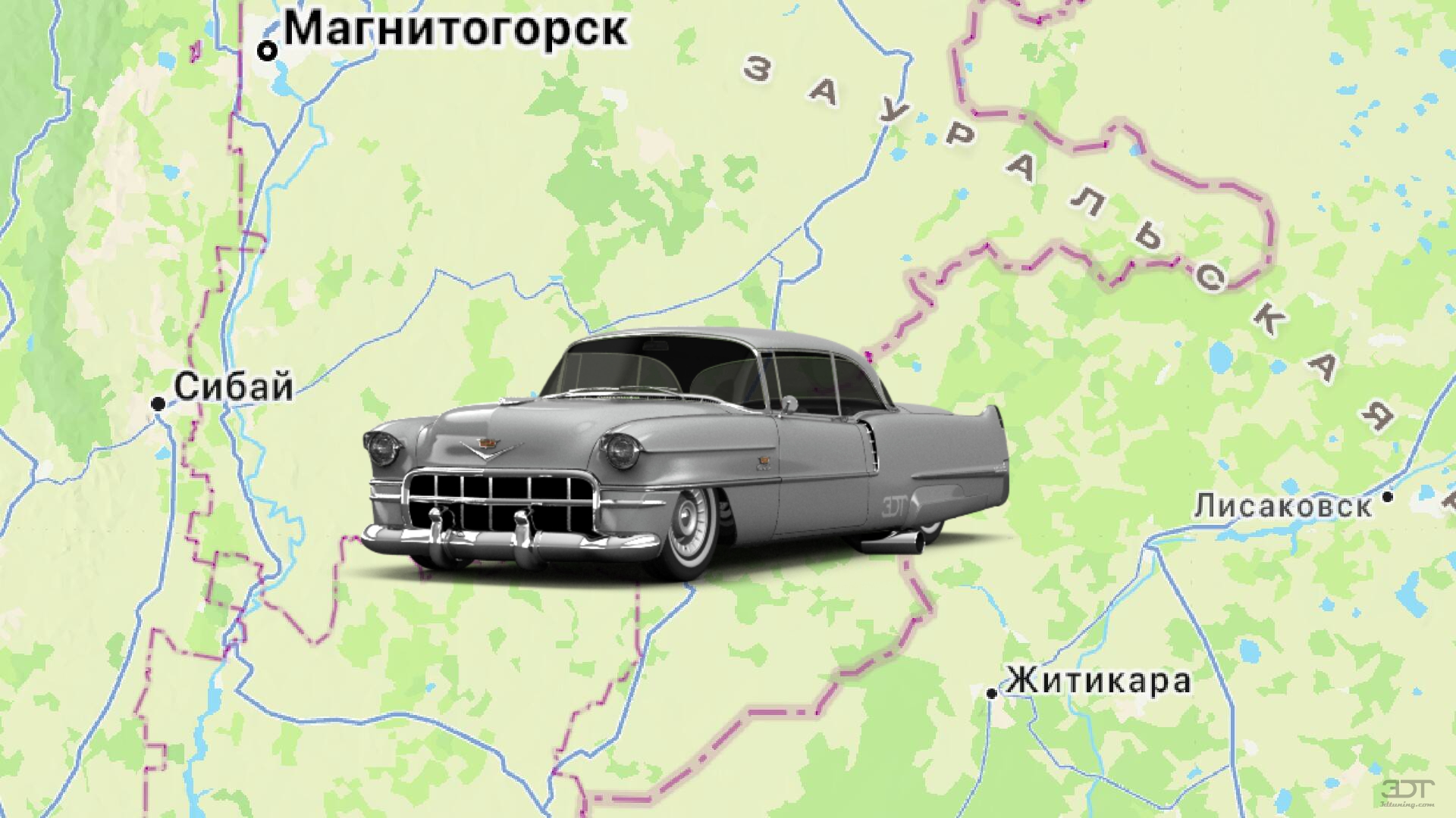 Cadillac De Ville Coupe 1956 tuning