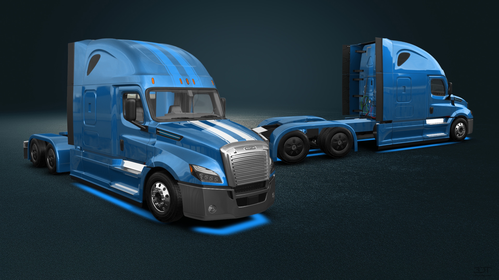 Freightliner Cascadia Sleeper Cab Truck 2018