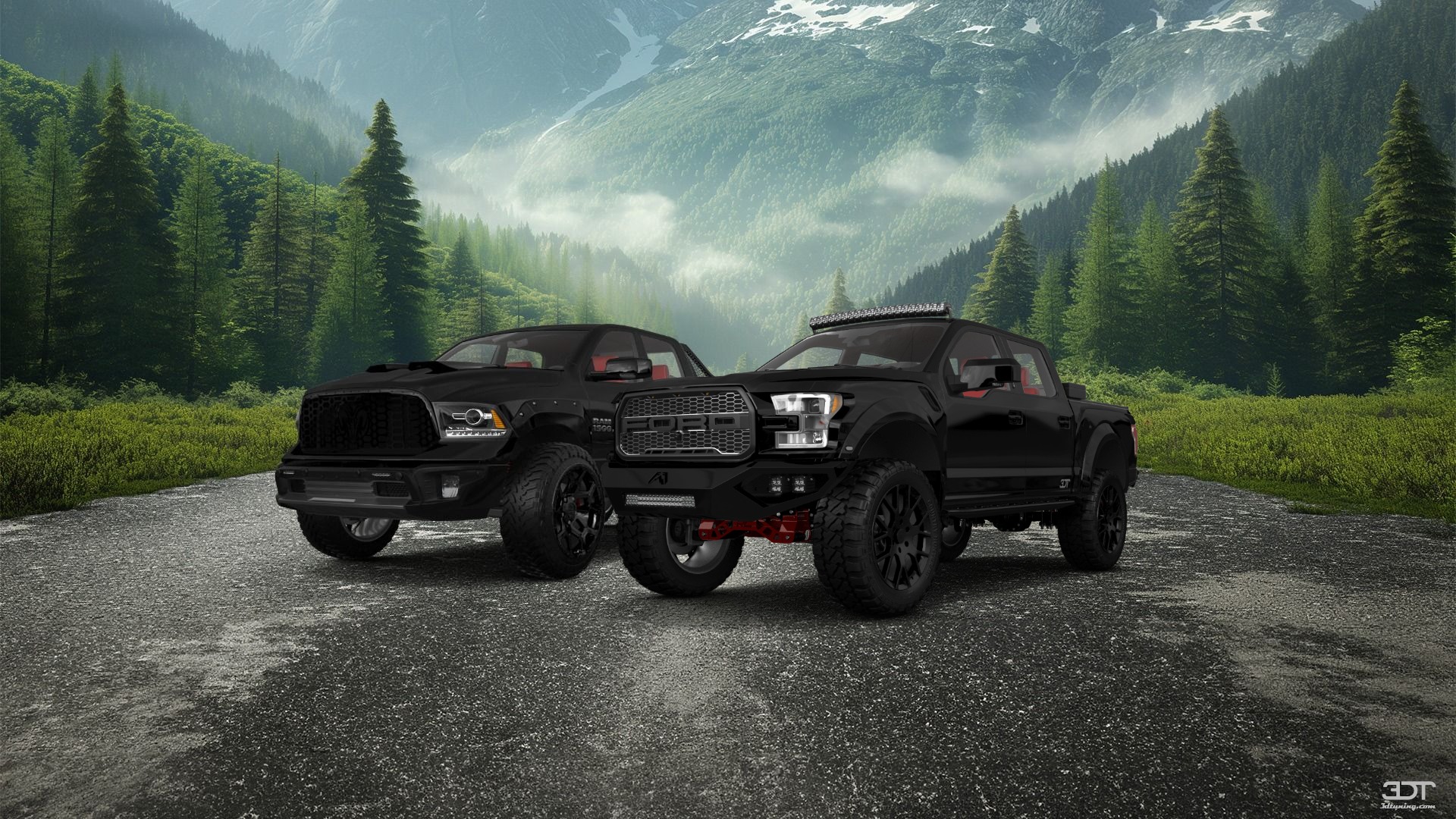 Ford F-150 Raptor 4 Door pickup truck 2017