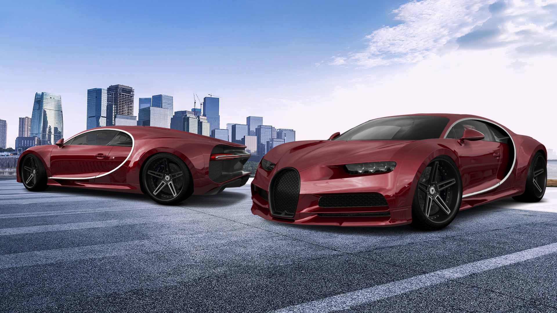 Bugatti Chiron 2 Door Coupe 2016