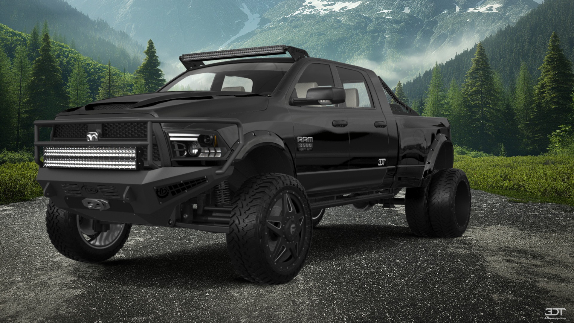 Dodge Ram 3500 4 Door Truck 2014 tuning