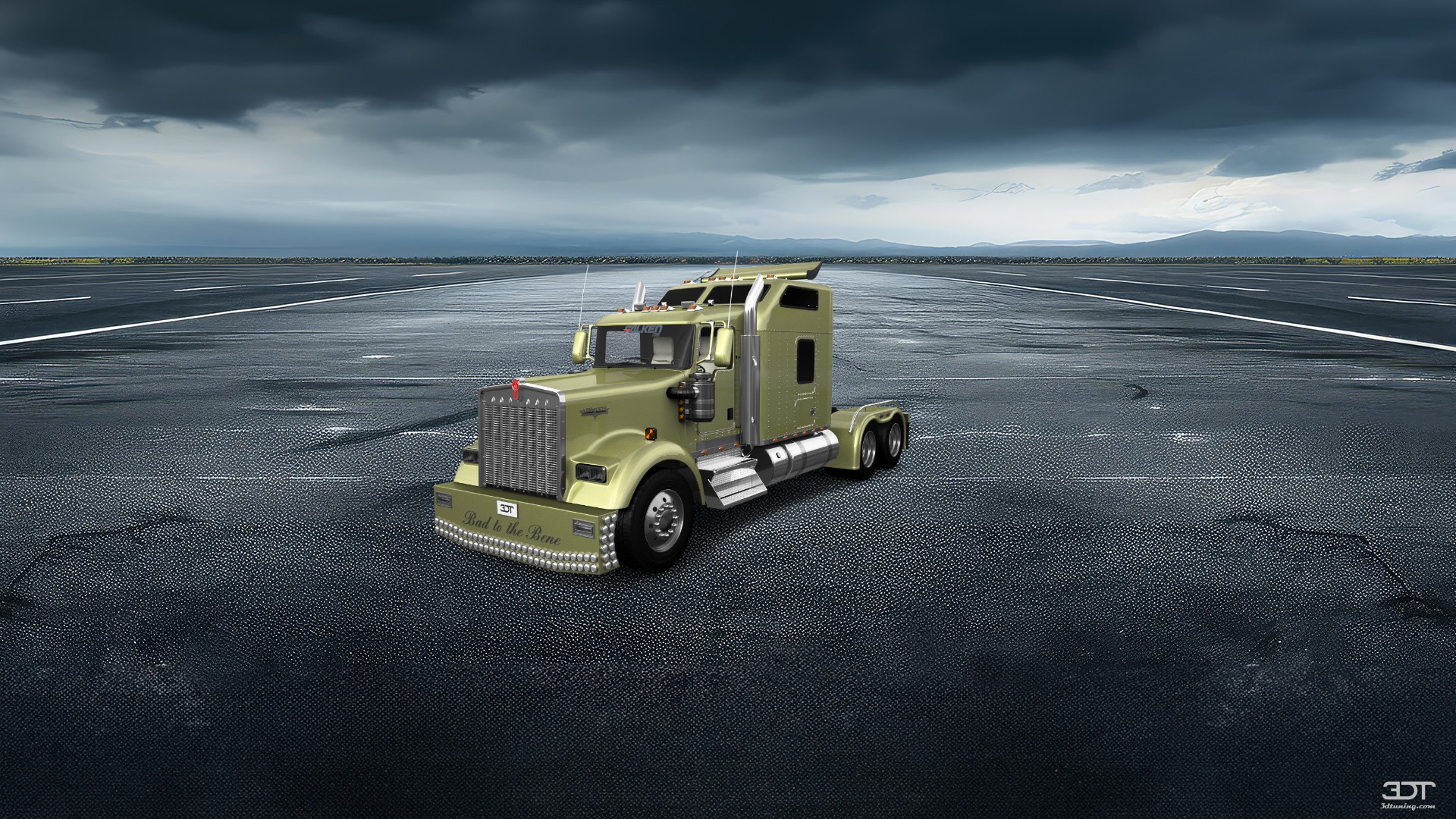 Kenworth W900 Sleeper Cab Truck 2015