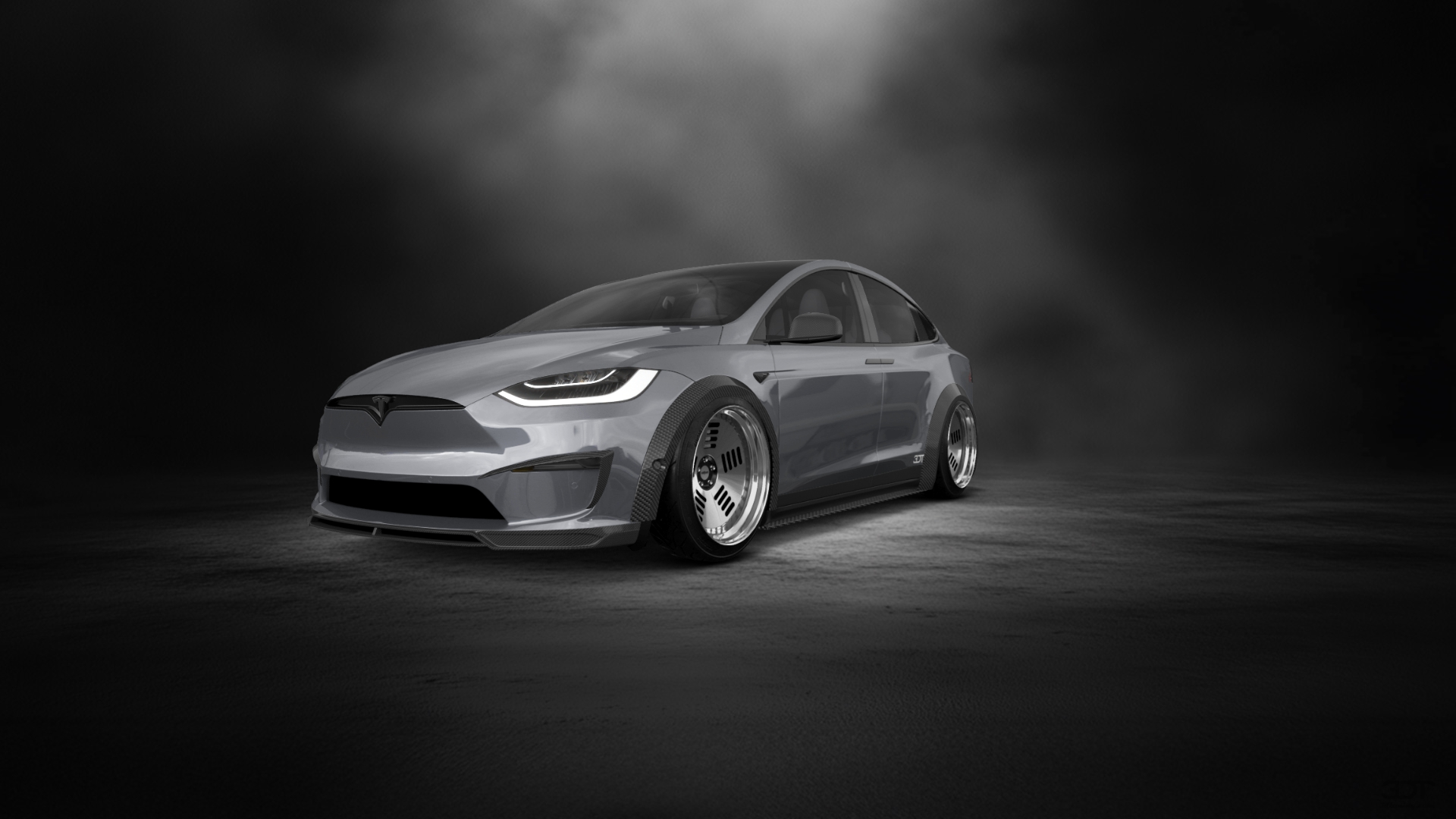 Tesla Model X 5 Door SUV 2024 tuning