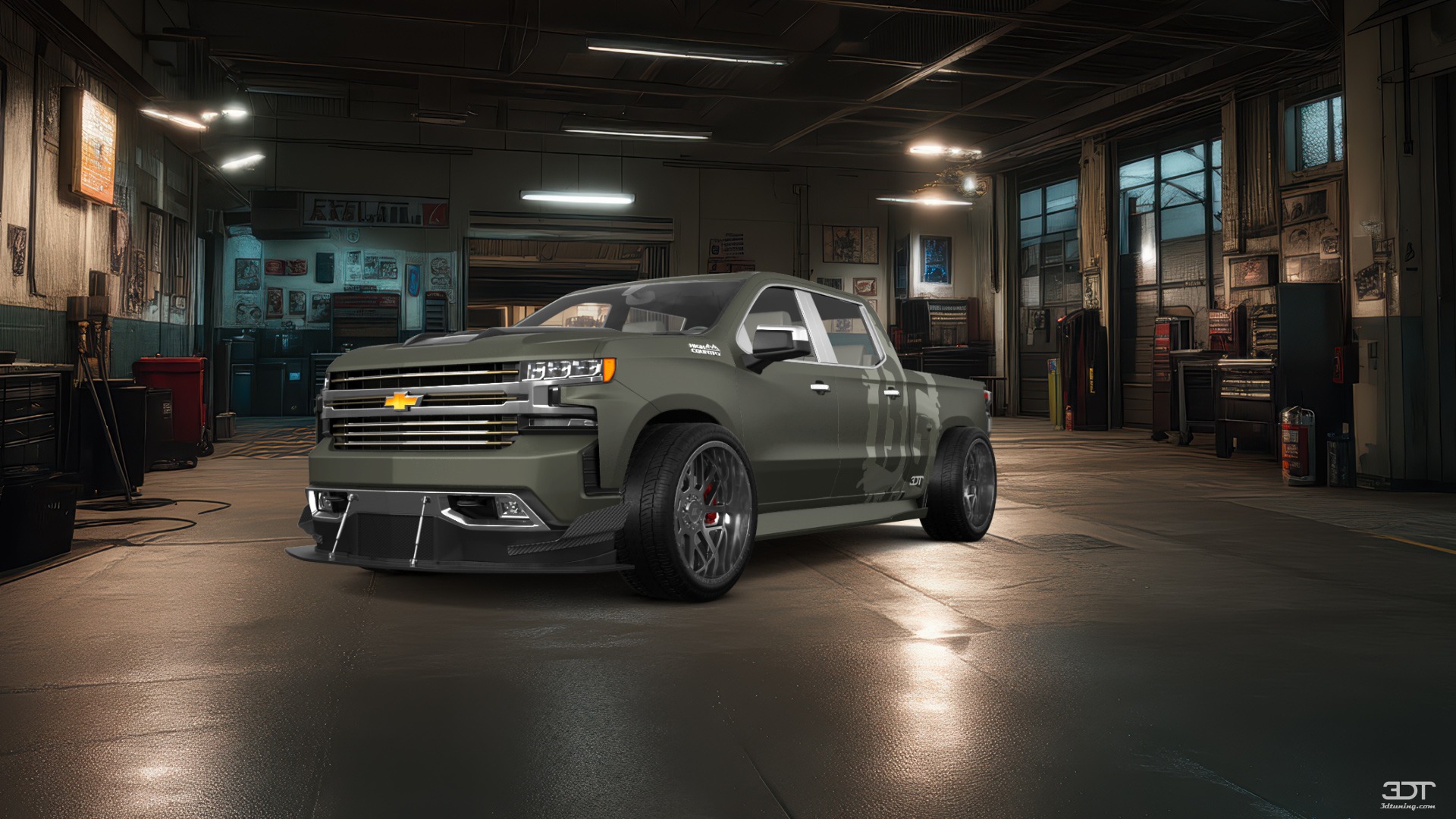 Chevrolet Silverado 1500 4 Door pickup truck 2019 tuning