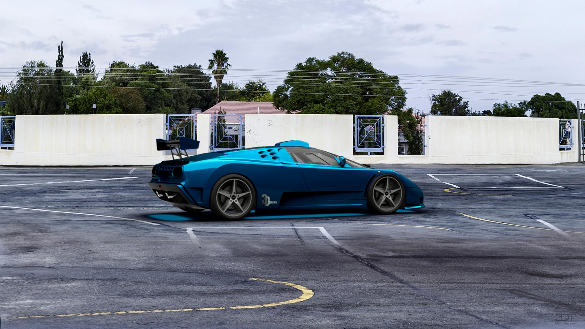 Bugatti EB110 Coupe 1992 tuning