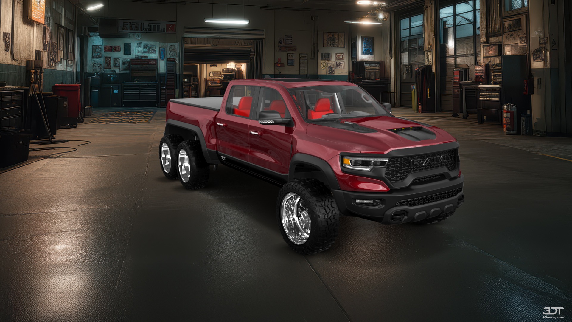 Dodge Ram Hennessey Mammoth 6X6 Truck 2021 tuning