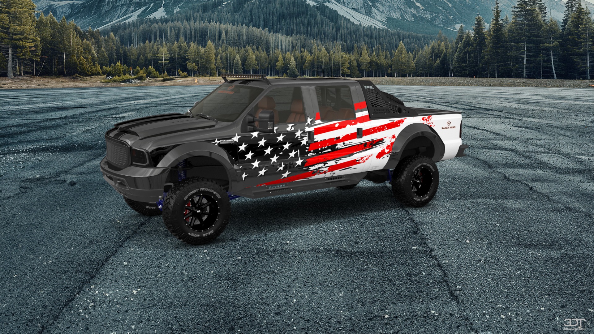 Ford F-250 Crew Cab 4 Door pickup truck 1999 tuning